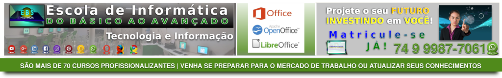 FAÇA A SUA MATRÍCULA AGORA MESMO!
